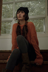 Parin Round Knit [Orange]