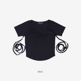 ソレンティ ツイスト スリム Tシャツ
