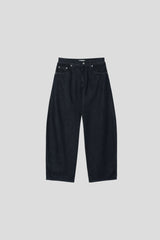 アダルトバルーンワイドデニムパンツ