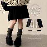 Lua Corduroy Banding Mini Skirt