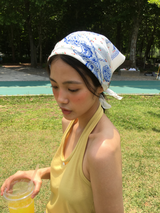 Cherry Paisley Bandana (2color)