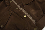 Mara Suede Fur Lined Jacket