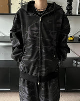 AD Camo Hooded Zip-Up (1C)