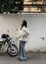 HOLIDAY HOOD FUR JACKET