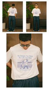 DAKYAM 2025S/S マイルドライフワイルドドリームプリントTシャツ