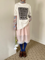 ロマンティックシルキーレーススカート