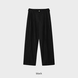 LMN ケディツータックウールワイドスラックス (2 colors)