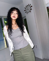 (3color) Flower Lace Soft Cardigan