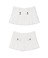 leon pleats mini sk (3colors)