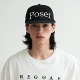 'Poser' ビンテージキャップ/ブラック