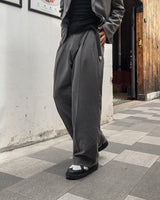 LUMI Back Banding Wide Slacks