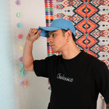 CHUBASCO weed bear ball cap BCD011 denim
