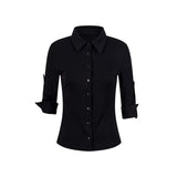 Claire Slim Collar Shirt