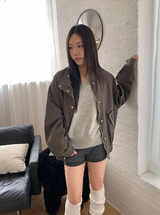 Urban cotton blouson jacket(2color)