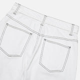 クワーティーツイスティドワイドコットンパンツ
