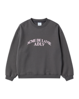 25FW WOMAN ARCH SHAPED LOGO NAPPING SWEATSHIRT