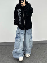 D-Ring Long Denim Pants