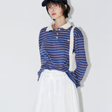 SOFT FLARE LONG SKIRT (White)