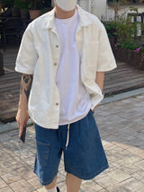 One pocket half pants
