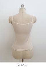 Revcell Ruffle Lace PuffBlouse (Sleeveless Set)