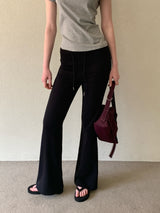 [ORIGINAL] Flat semi-bootcut training pants