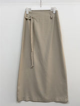 Momento Linen Long Skirt