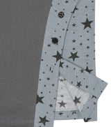 スターカットジャージカラーTシャツ / ミントグレー