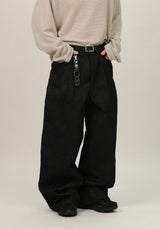 ON Non-fade Herringbone Patch Denim Pants