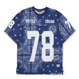 メッシュオーバーサイズTシャツ ペイズリー