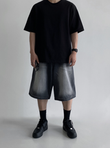 エッセンシャルオーバーフィットコットンショートスリーブTシャツ