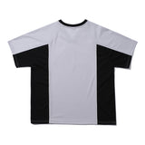 スポーツVネッククールジャージーTシャツ グレー