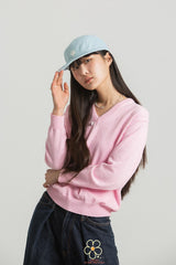 EOHWORKS flower blue camp cap