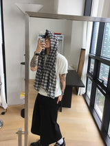 No.06 HIC メイド シン チェック スカーフ