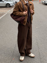 Amor Curved Wool Napping Pants