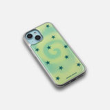 ハイプノティックスターケース_ライム (シルバーエポキシ)