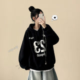 Number Vintage Overfit Hoodie
