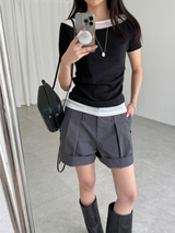 S/S モンド レイヤード トップス