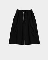 FLIN SIDE PLEAT BERMUDA SWIM PANTS