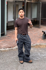 リブマッスルフィット半袖Tシャツ