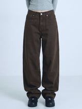 Usual Washing Cotton Pants - 3COLOR