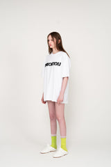 THEOHYOU  オーバーフィットTシャツ (WHITE)
