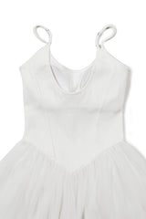 バレエレイヤードドレス[Ivory]