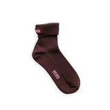 Cuffs Socks Brown