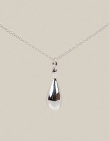 Victorian Mirror Necklace Pave