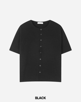 Plac Knit Short Sleeve Cardigan