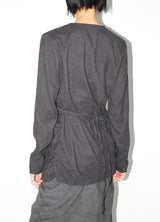 SHIRRING STRAP BLOUSE