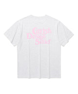 SELLER LOGO SS TEE LIGHT GREY(PINK)(CV2BMMT500A)