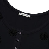 ビーズリップ ノースリーブ (Black)