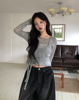 Popo Wool Layered Strap Knit