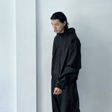 Structured Seam Hooded Jacket